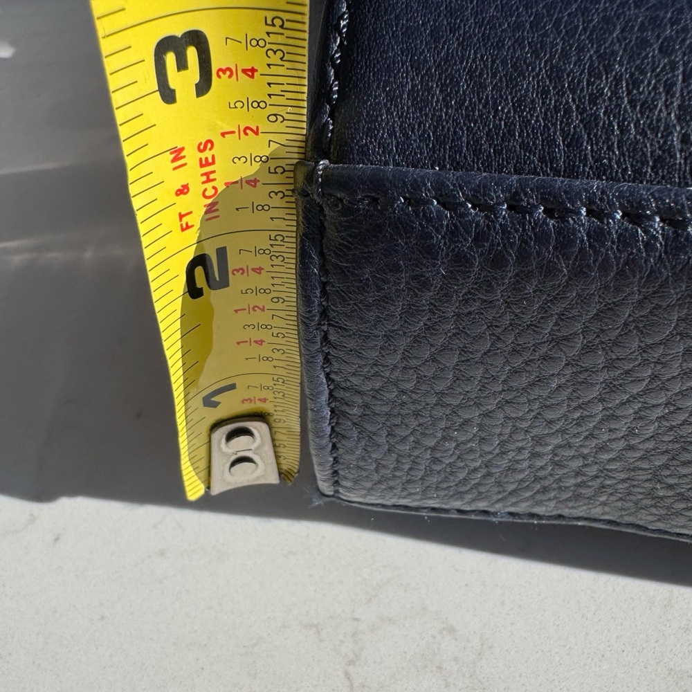 Talbots Dark Blue Crossbody Bag with Anchor Detail - Picture 6 of 8